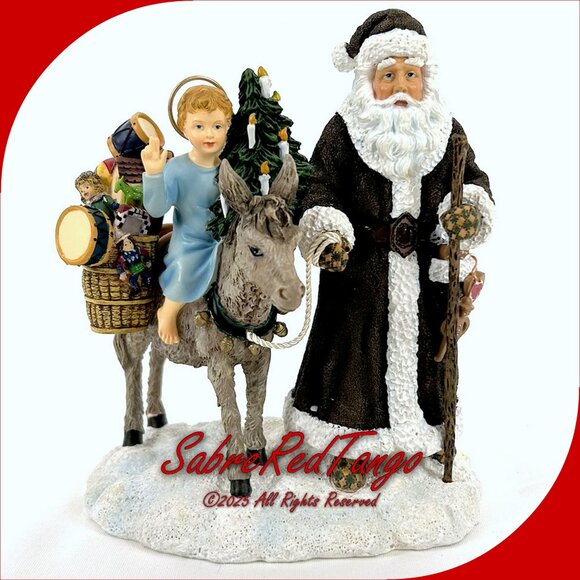 Pipka Reflections Of Christmas St Nicholas Christkind Ltd Ed Figurine COA #11342 - Picture 2 of 11